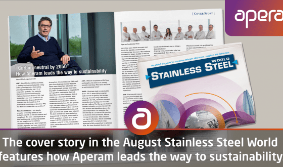 {SSW article} How Aperam leads the way to sustainability?